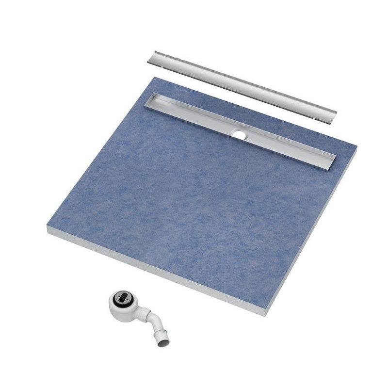 Odpływ liniowy Schedpol Stabilsound 80x80 / odpływ 70cm PLATE (10.021/OLPL)