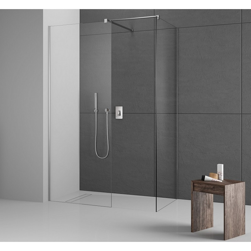 Kabina Walk-in 180x130x200 Modo New III Radaway (389134-01-01 + 389134-01-01 + 389000-01)