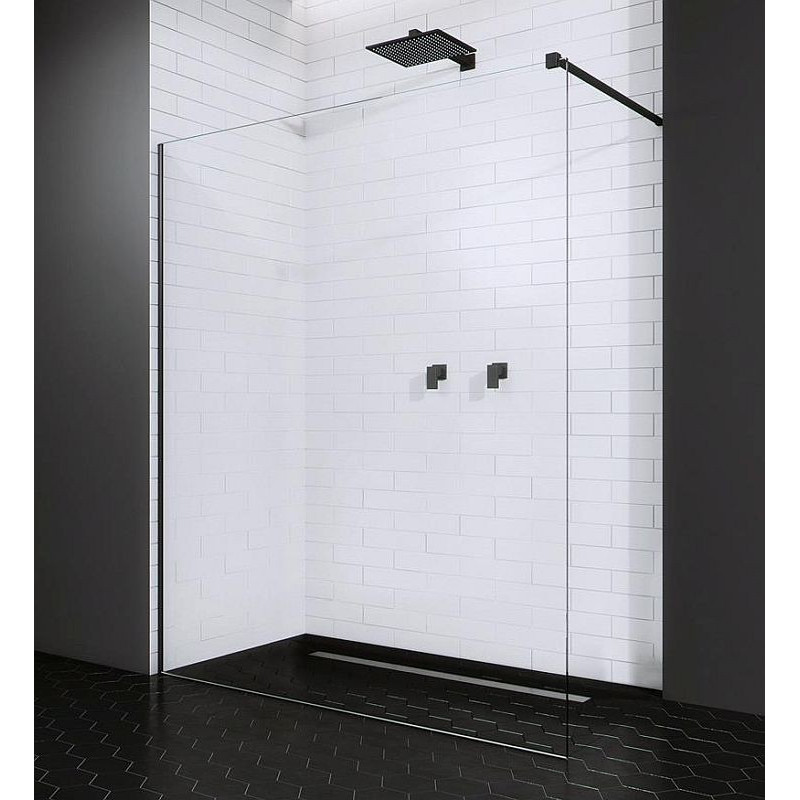 Kabina Walk-in 140,1-180x200,1-230 Modo New II Black Radaway (389908-54-01)