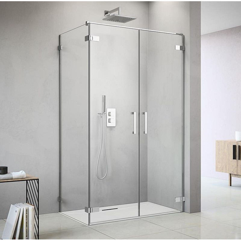 Kabina prysznicowa 80x100 Arta DWD+S Radaway (386180-03-01R + 386055-03-01L + 386112-03-01)