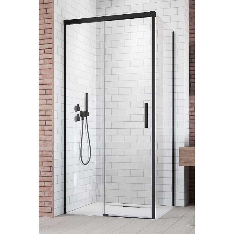Kabina prysznicowa 130x90 Idea KDJ Black Radaway (387043-54-01L + 387050-54-01R)