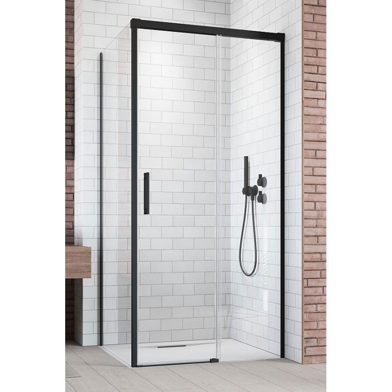 Kabina prysznicowa 160x100 Idea KDJ Black Radaway (387046-54-01R + 387052-54-01L)
