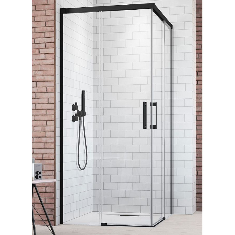Kabina prysznicowa 120x120 Idea KDD Black Radaway (387064-54-01L + 387064-54-01R)
