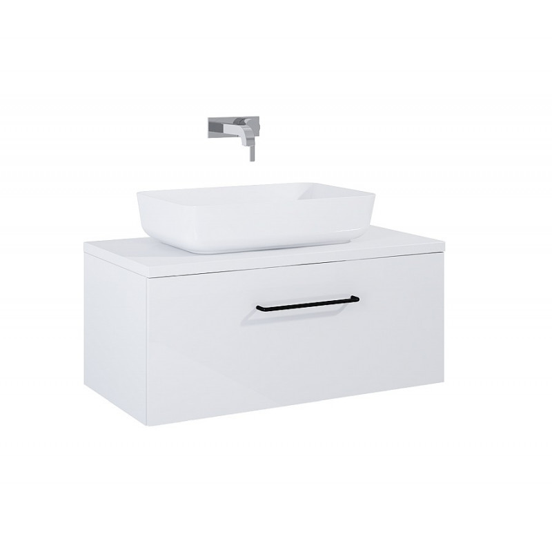 Szafka z blatem 90 Futuris White Elita (166933 + RE050900128060)