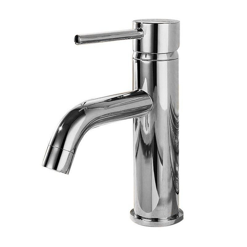 Bateria umywalkowa niska Lungo chrom Rea (REA-B4101)