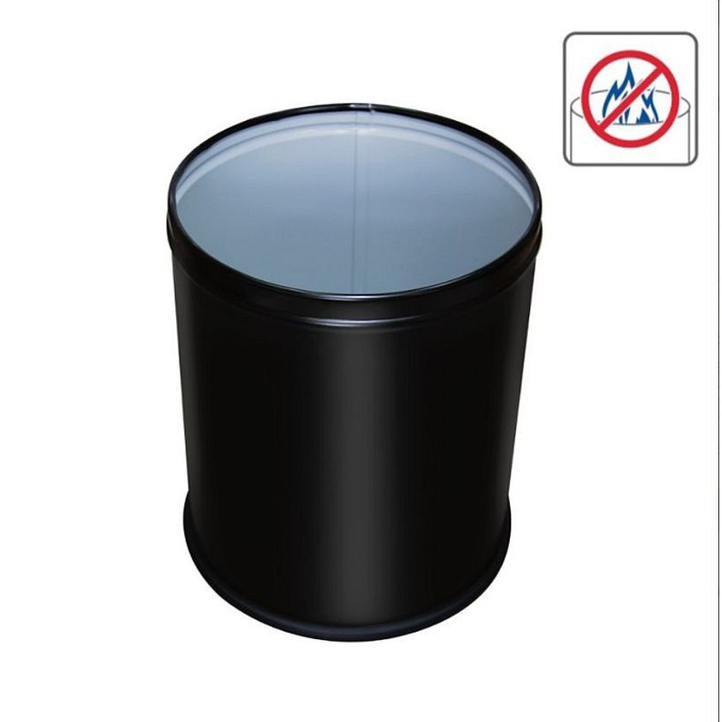 Kosz otwarty 7 l czarny Stella (20.102-B)