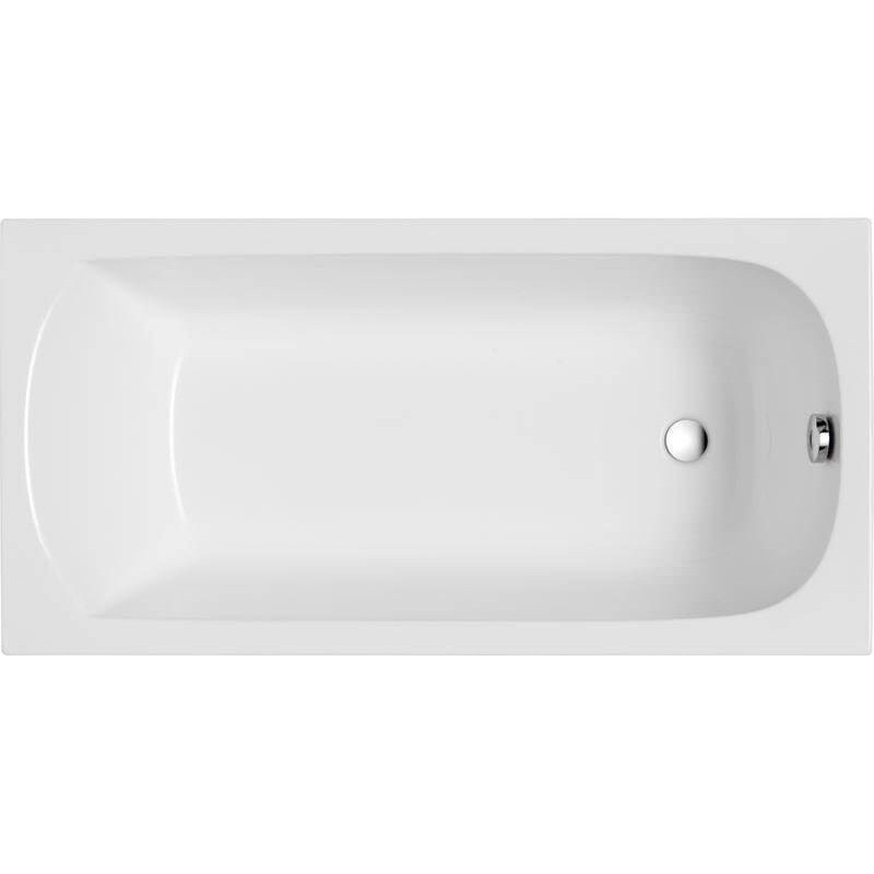 Wanna akrylowa prostokątna CLASSIC 150x70 Polimat (00264)