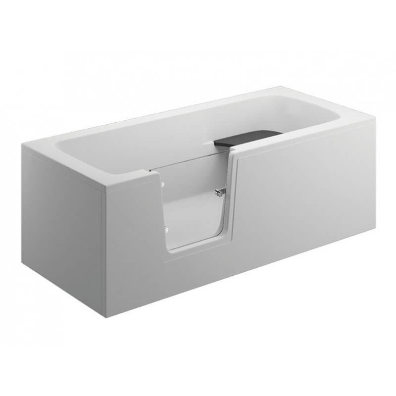 Wanna akrylowa prostokątna Vovo 160x75 Polimat (00741)