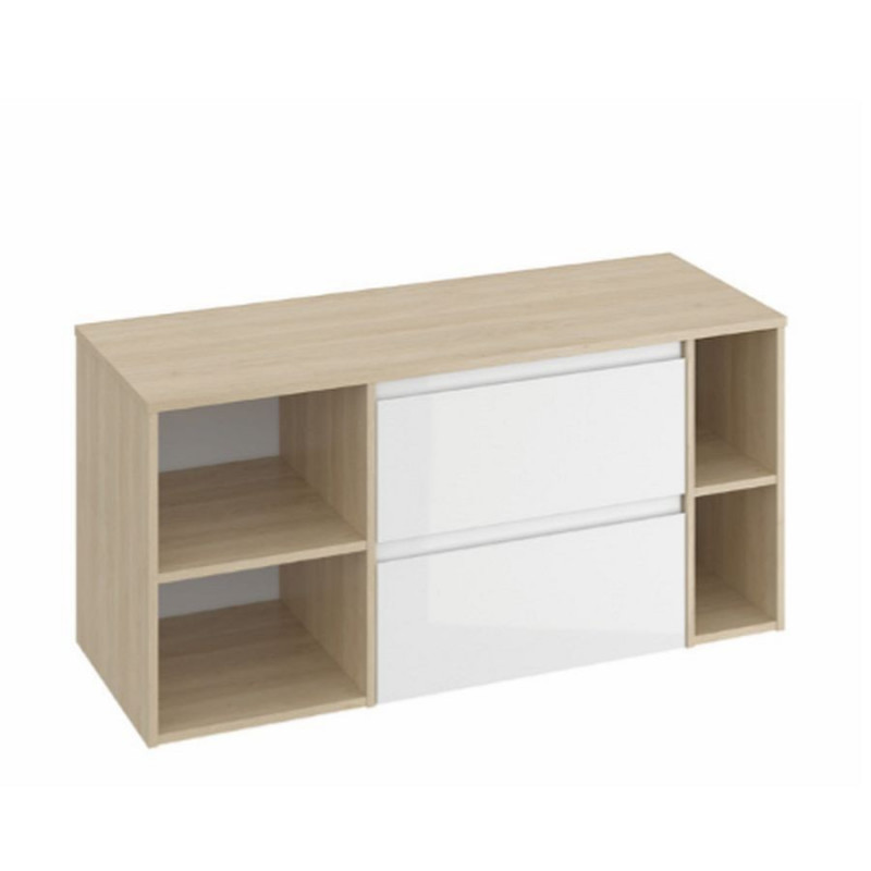 Szafka pod umywalkę z blatem 120 biały Moduo Cersanit (S929-010 + K116-020 + K116-019 + S590-026)