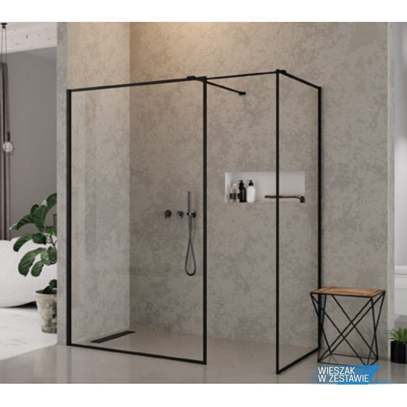 Kabina walk-in 170x100 New Modus Black New Trendy (EXK-0126)