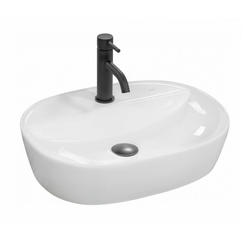 Umywalka ceramiczna nablatowa Carina 50 Rea (REA-U0568)