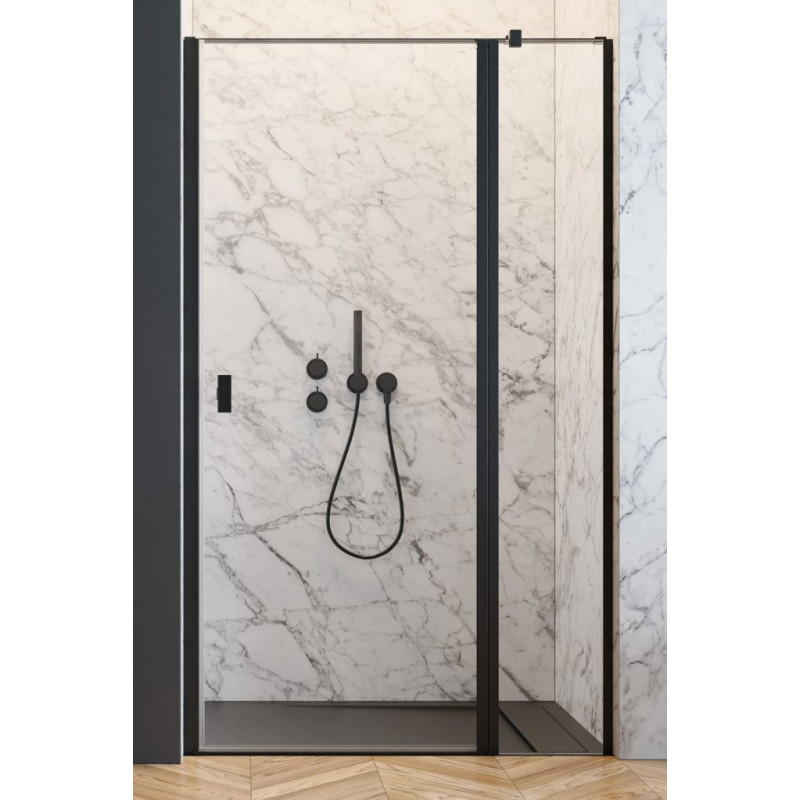 Drzwi prysznicowe 110 LEWE Nes DWJ II  Black Radaway (10036110-54-01L)