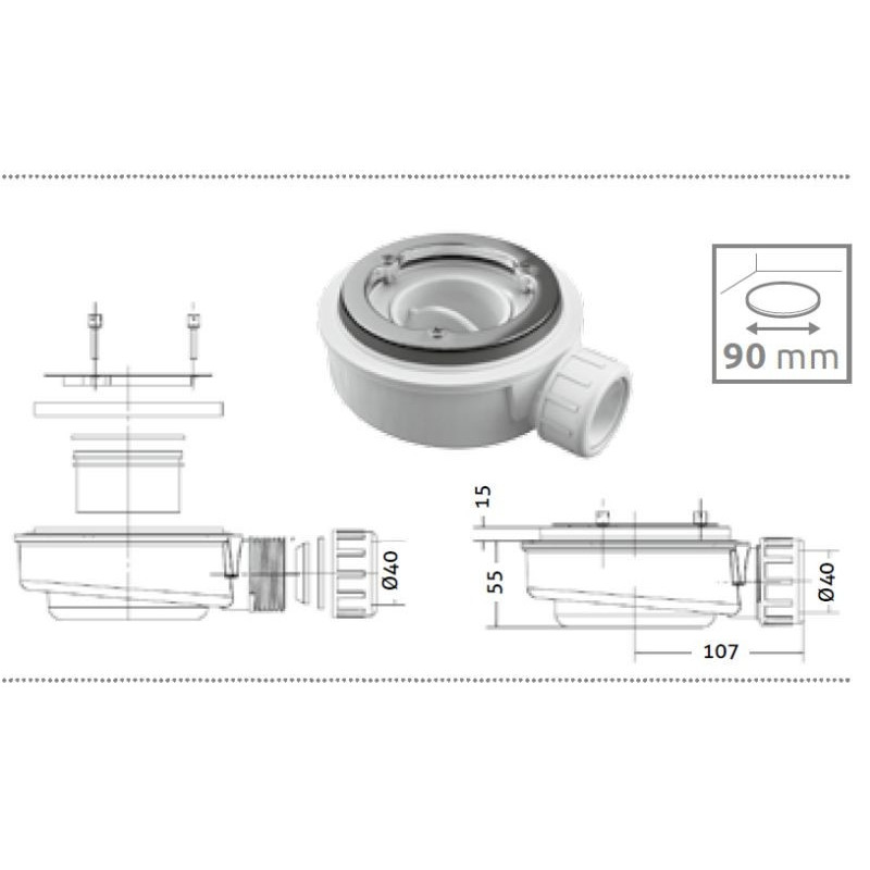 Syfon HS1 Radaway (HS1)