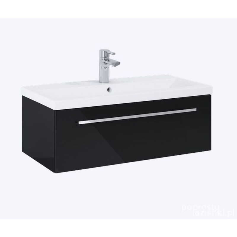 Szafka pod umywalkę 80 Kwadro Plus Black Elita (167645)