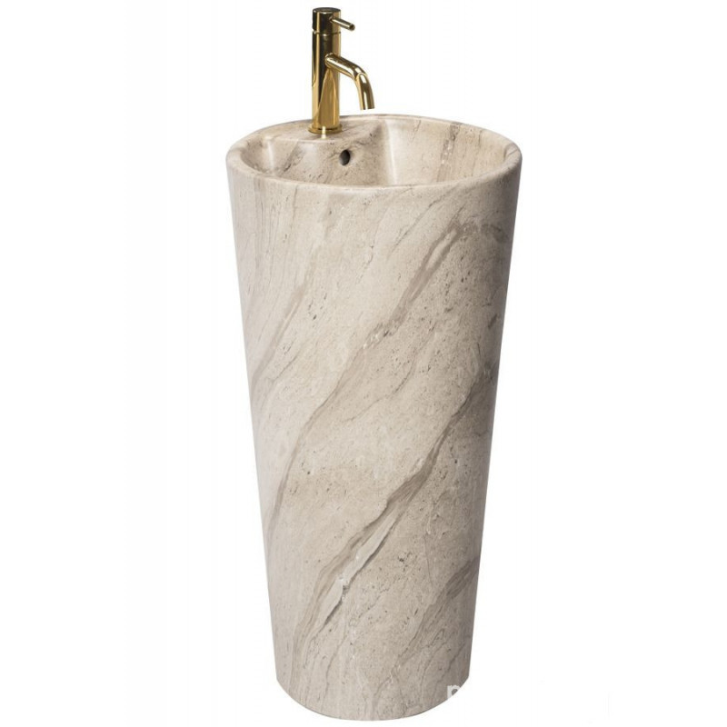Umywalka wolnostojąca ceramiczna Blanka Natural Matt Rea (REA-U4664)
