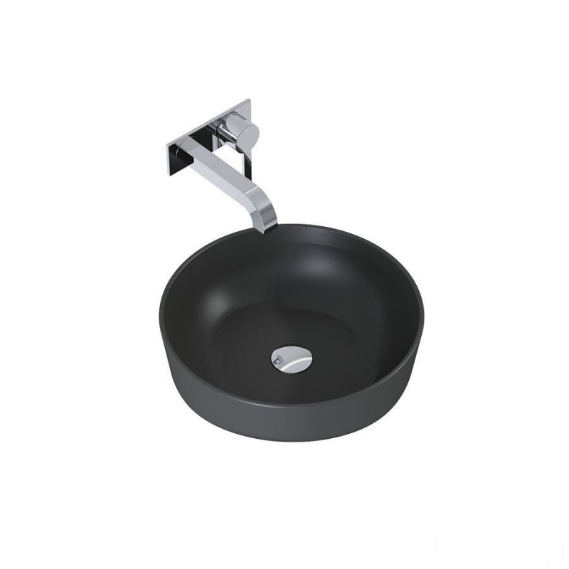 Umywalka nablatowa 41 anthracite matt Lorca Elita (RE040420046010)