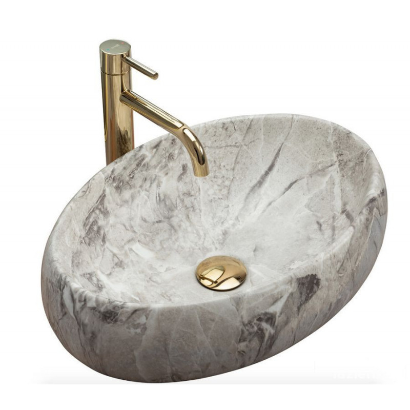 Umywalka ceramiczna 48 Linda Stone Rea (REA-U1020)