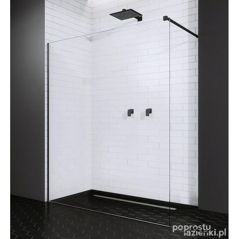 Kabina Walk-in 115 Modo New II Black Radaway (389115-54-01)