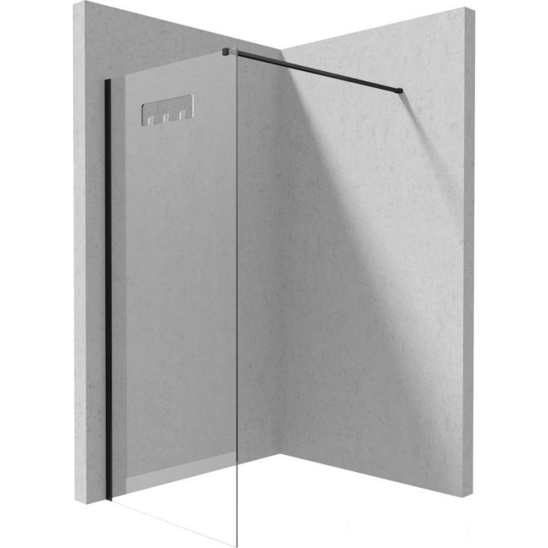 Mokko Kabina walk-in z powłoką 100 cm - nero Deante (KQM N30P)
