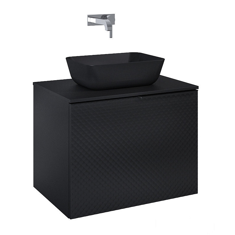 Szafka pod blat 70 Glam black matt Elita (RE010700167160)