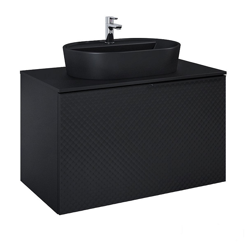 Szafka pod blat 90 Glam black matt Elita (RE010900167160)