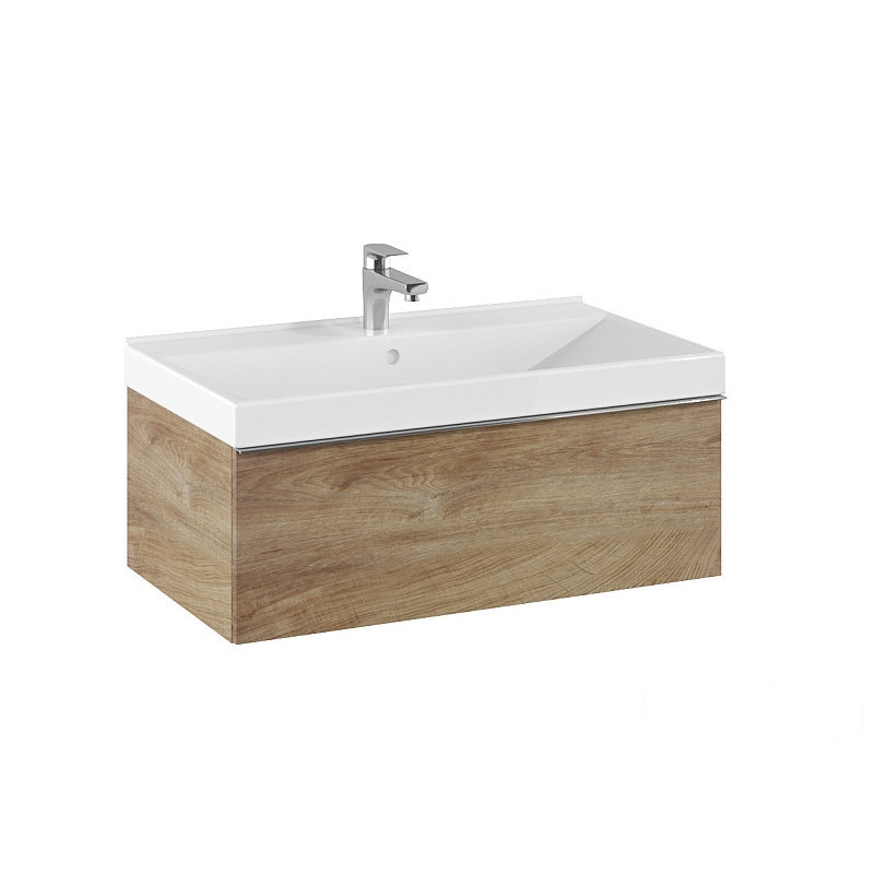 Szafka pod umywalkę 80 Look dąb canela Elita (RE010803027050)