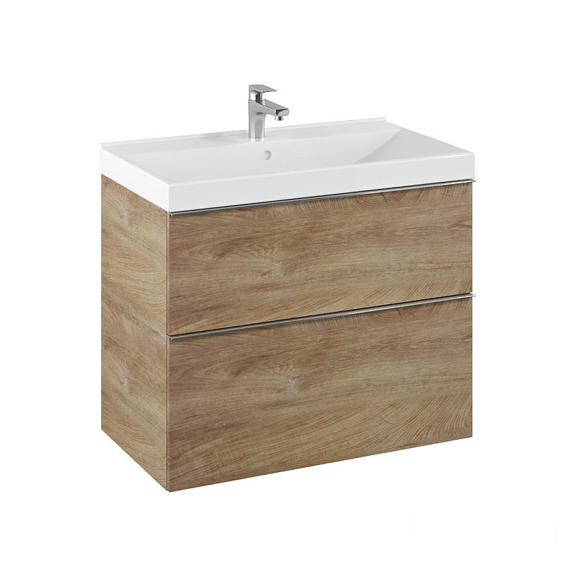 Szafka pod umywalkę 80 Look dąb canela Elita (RE010801027050)