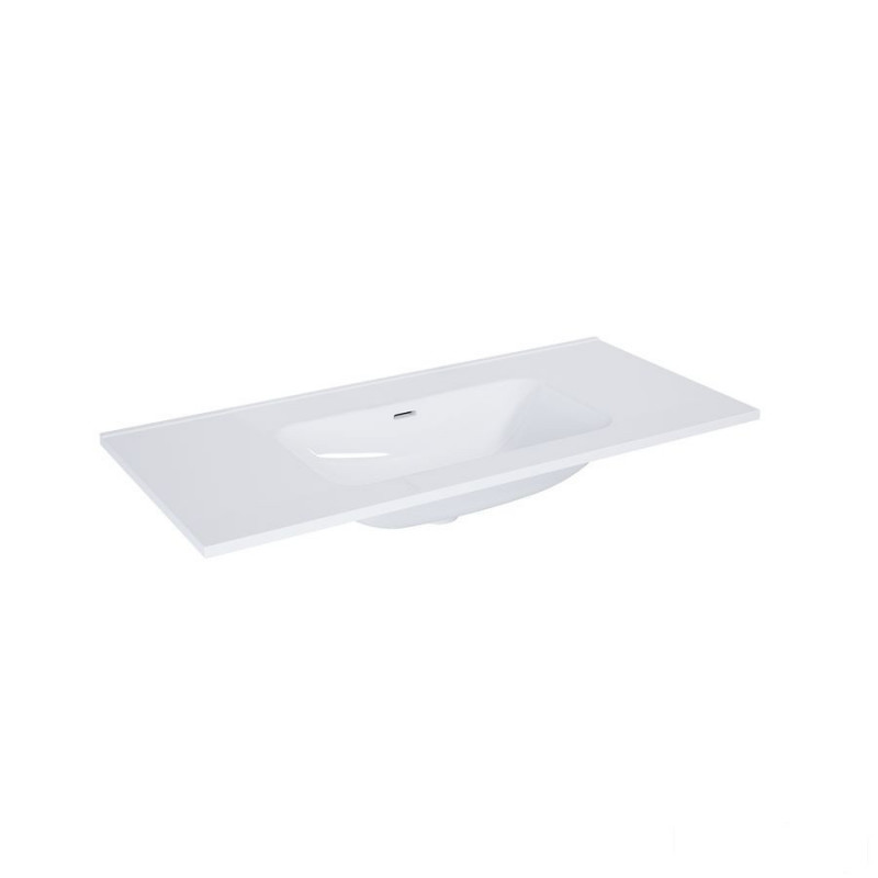 Ceramiczna umywalka meblowa Skappa 100 cm w kolorze white Elita (RE041000068060)