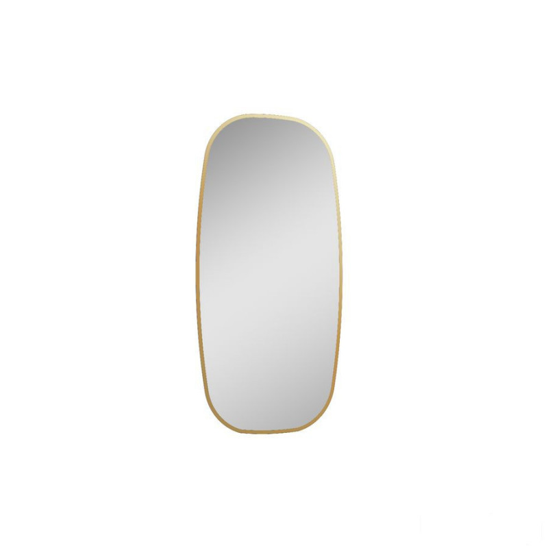 Lustro LED Sharon Dimond z efektowną ramą w kolorze gold Elita (RE060450015570)