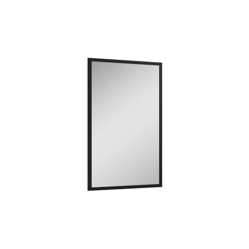 Nowoczesne lustro w aluminiowej ramie w kolorze black Elita (RE060501020560)