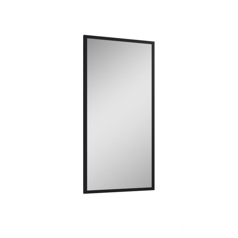 Nowoczesne lustro w aluminiowej ramie w kolorze black Elita (RE060801020560)
