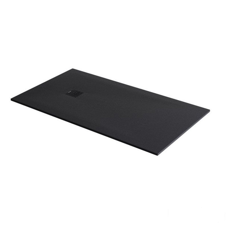 Brodzik prostokątny czarny 140x90 Arda Excellent (BREX.1503.140.090.BLN)