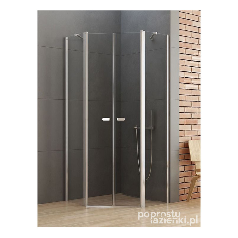 Kabina pięciokątna 80x80 New Soleo New Trendy (K-0609)