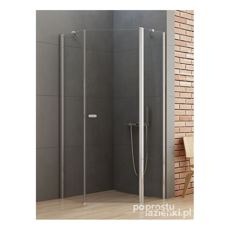 Kabina pięciokątna 90x90 New Soleo New Trendy (K-0607)