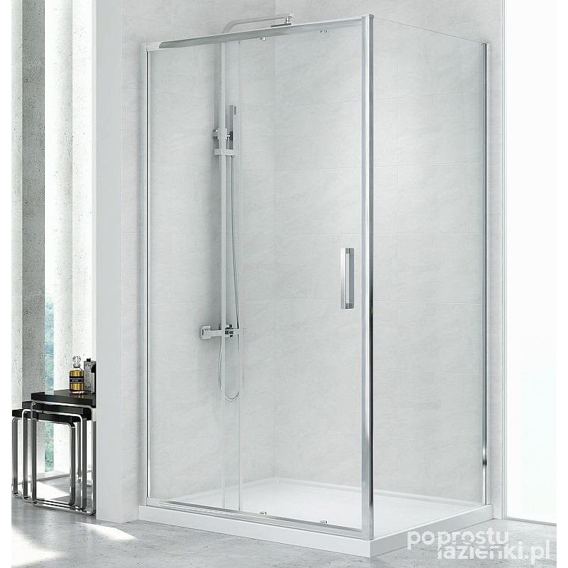 Kabina prostokątna 130x90 New Corrina New Trendy (D-0251A/D-0079B)