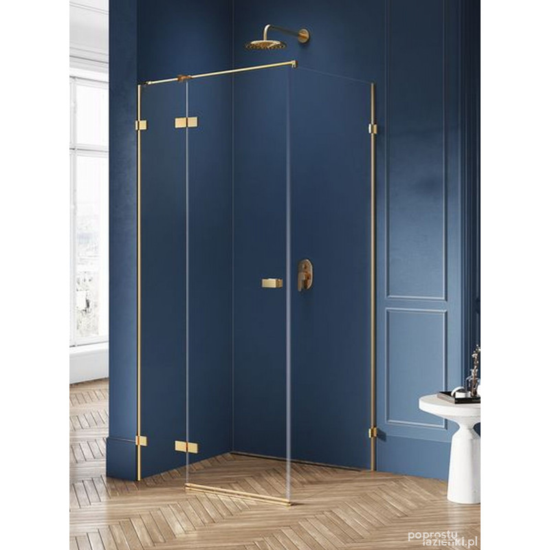 Kabina prostokątna 100x90 Avexa Gold New Trendy (EXK-1756)