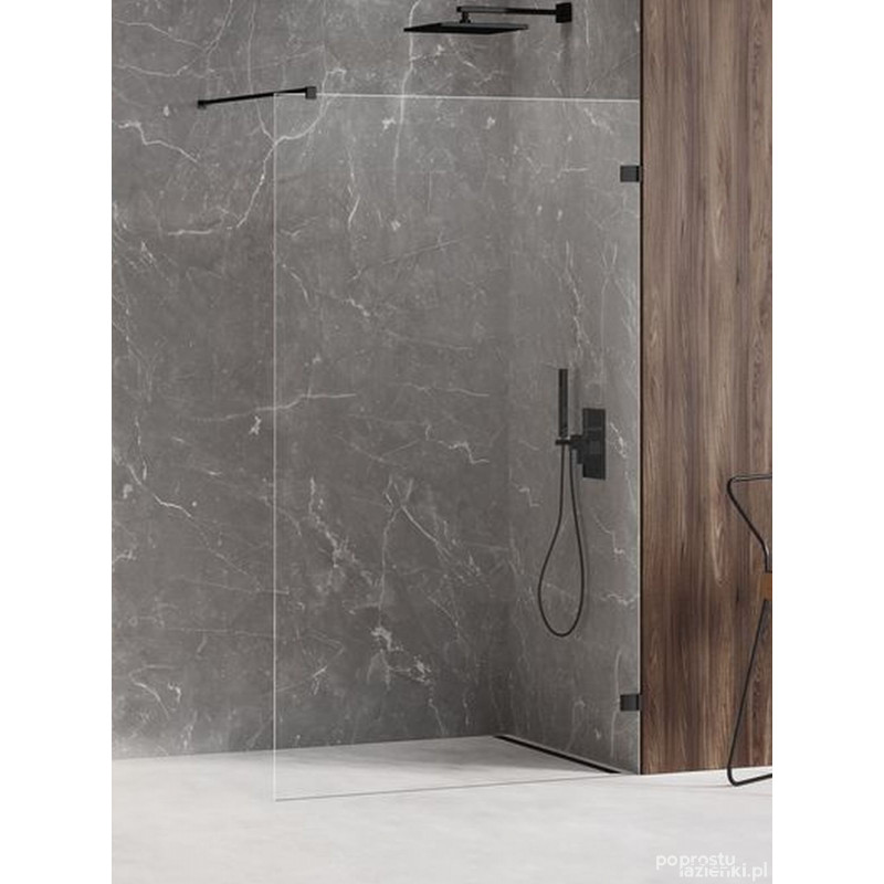 Kabina walk-in 70 Avexa  Black New Trendy (EXK-1804)