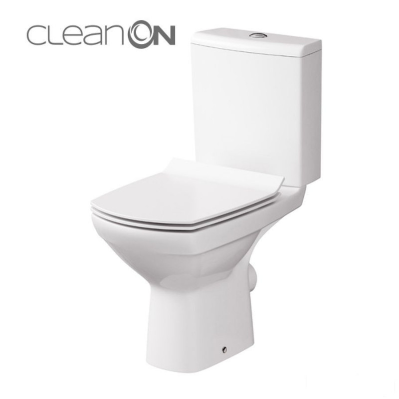 WC kompakt CARINA CleanOn 010 bez deski Carina Cersanit (K31-045)
