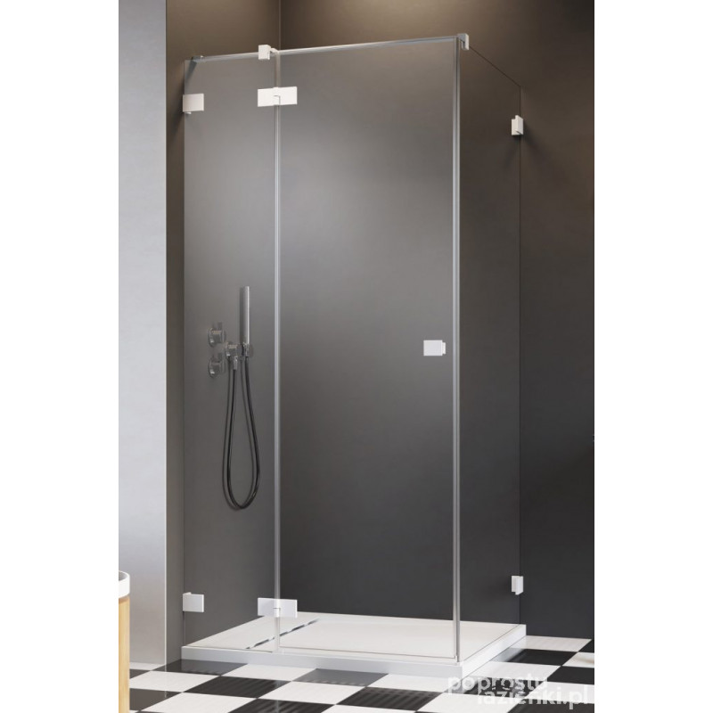 Kabina prostokątna 120x110 LEWA Essenza Pro KDJ White Radaway (10097120-04-01L + 10098110-01-01)