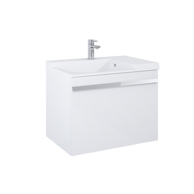 Szafka z umywalką 70 Moody White Elita (RE010700038060 + RE040700098060)