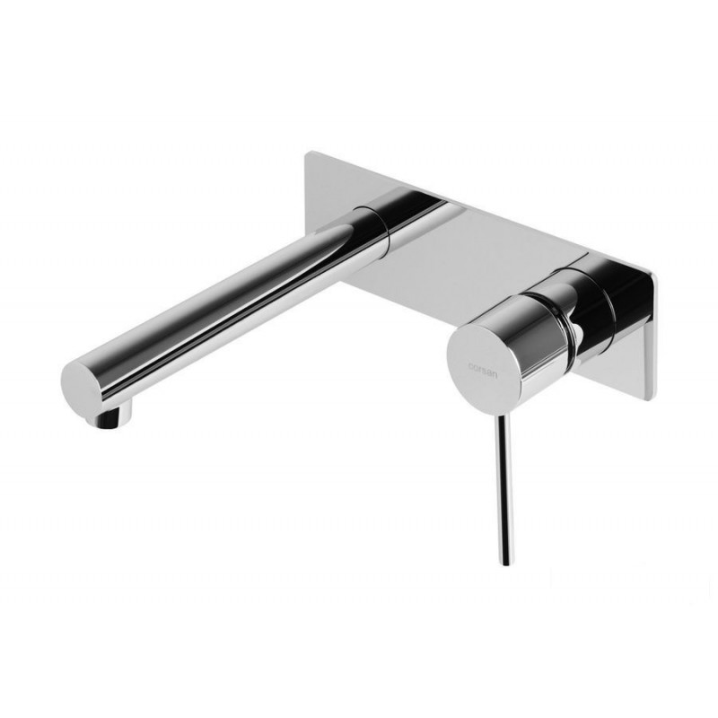 Bateria umywalkowa podtynkowa Lugo chromowana z wylewką Corsan (CMB7515CH)