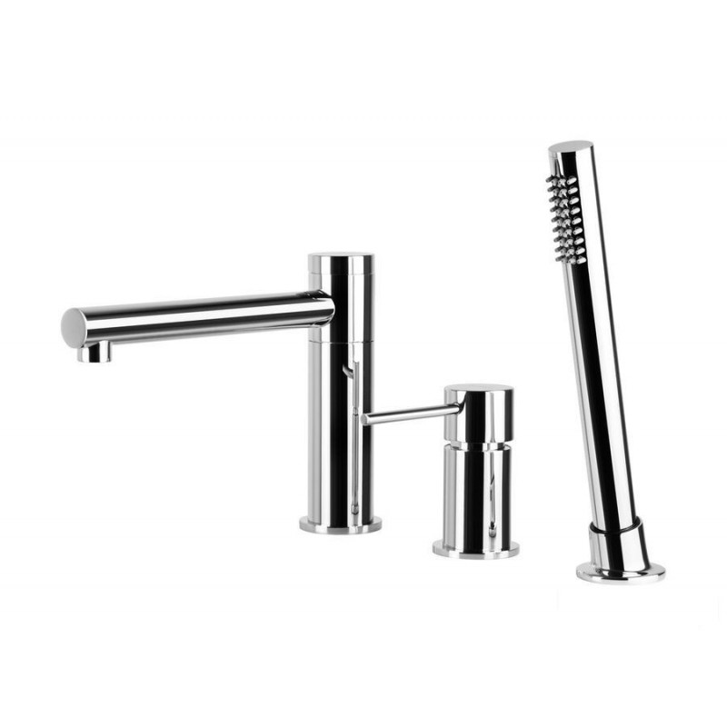 Bateria wannowa otworowa Lugo chromowana Corsan (CMB7542CH)