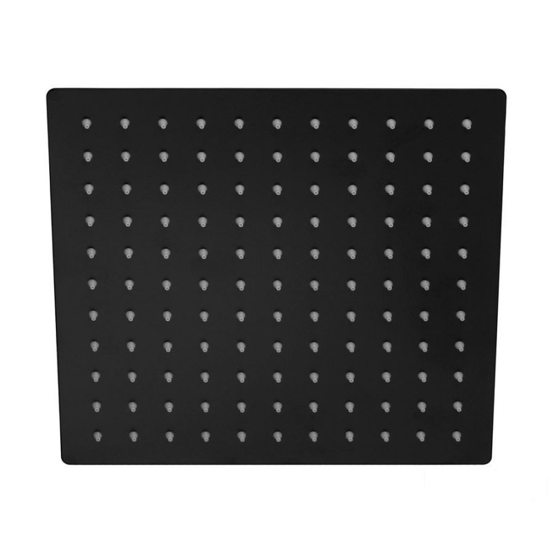 Deszczownica natryskowa SLIM czarna kwadratowa 25 cm Corsan (CMD25BL)