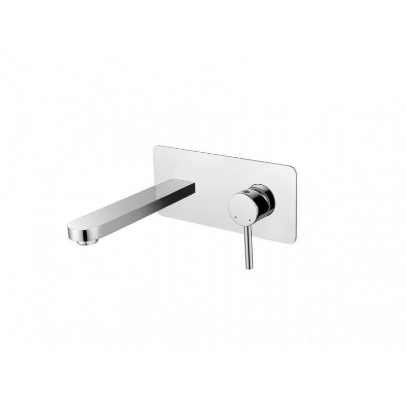 Bateria umywalkowa podtynkowa Decco chrom Besco (BU-DS-CH)