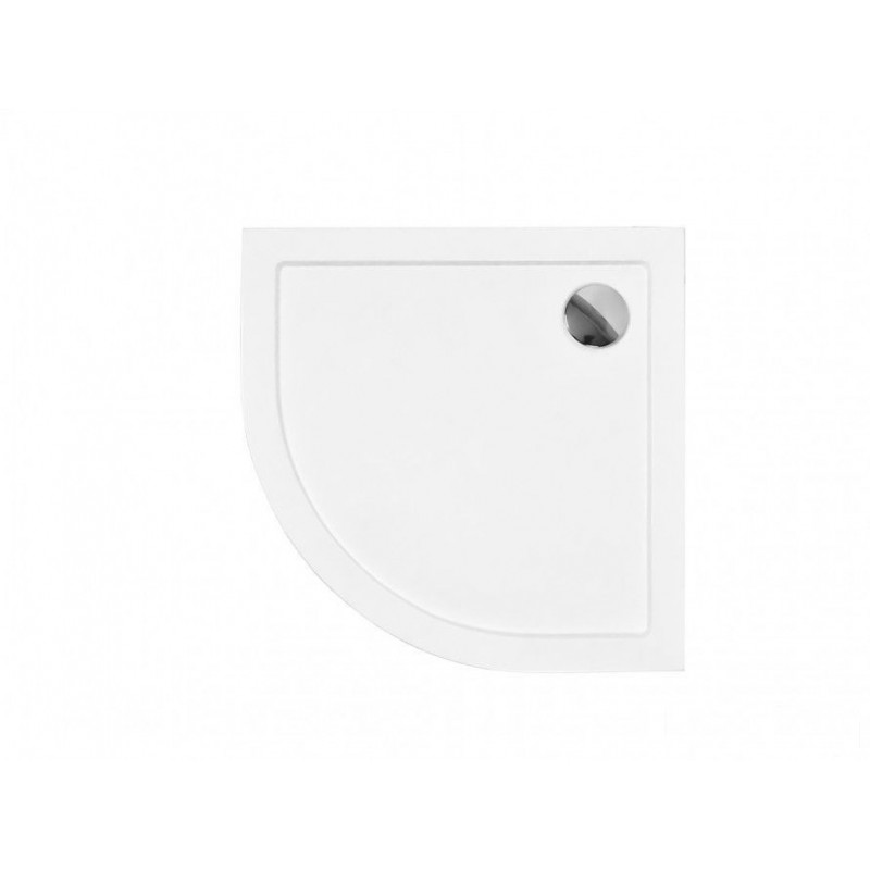 Brodzik półokrągły 80 Aron Slimline Besco (BAA-80-NR)