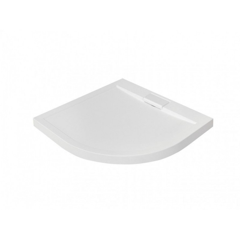 Brodzik półokrągły 90x90 Axim Ultraslim Besco (BAX-90-NR)