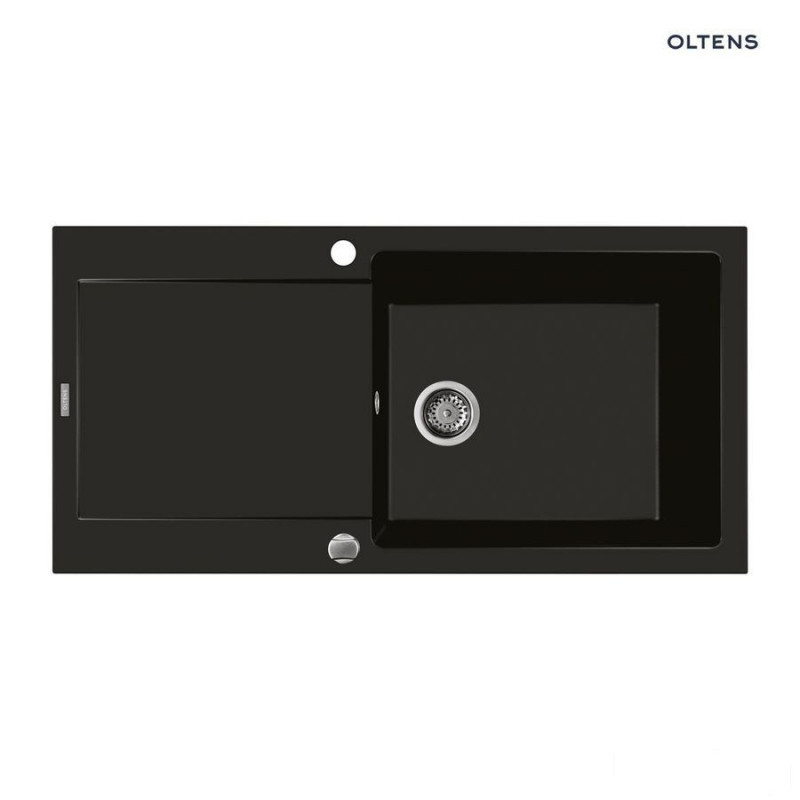 Zlewozmywak granitowy 1-komorowy z ociekaczem 100x50 Gravan Oltens (72101300)