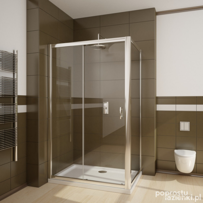 Kabina Premium Plus DWJ+S 1200x700 (33313-01-01N + 33401-01-01N)