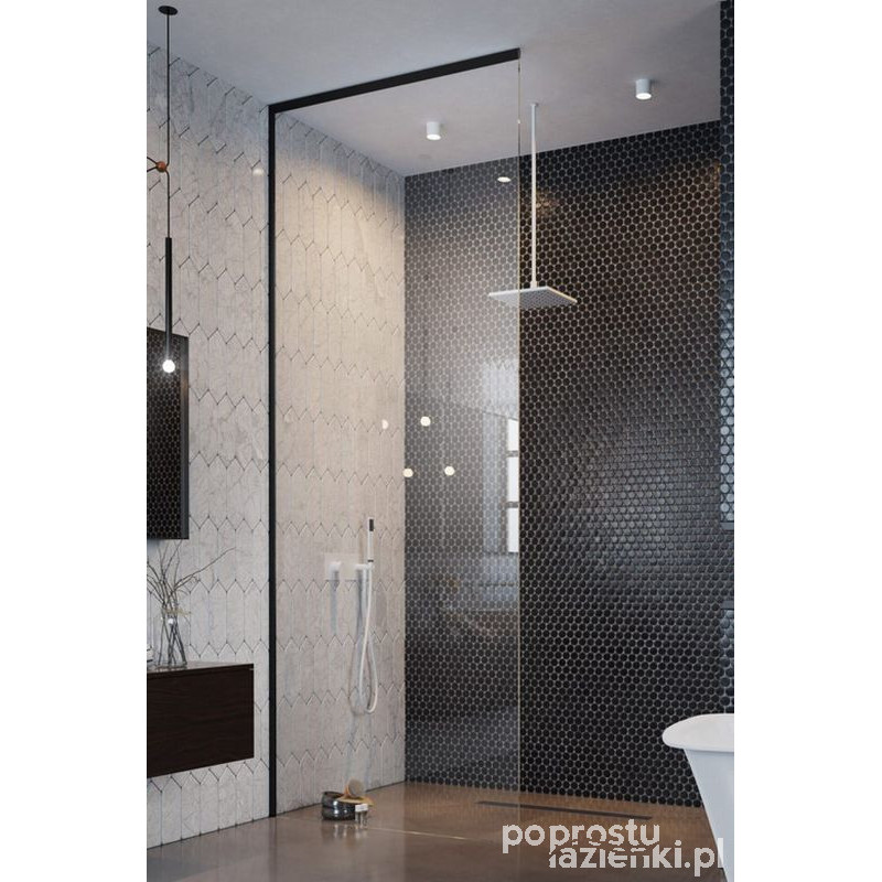 Kabina Walk-in 30-100x250-300 Modo XL Black Radaway (389405-54-01)