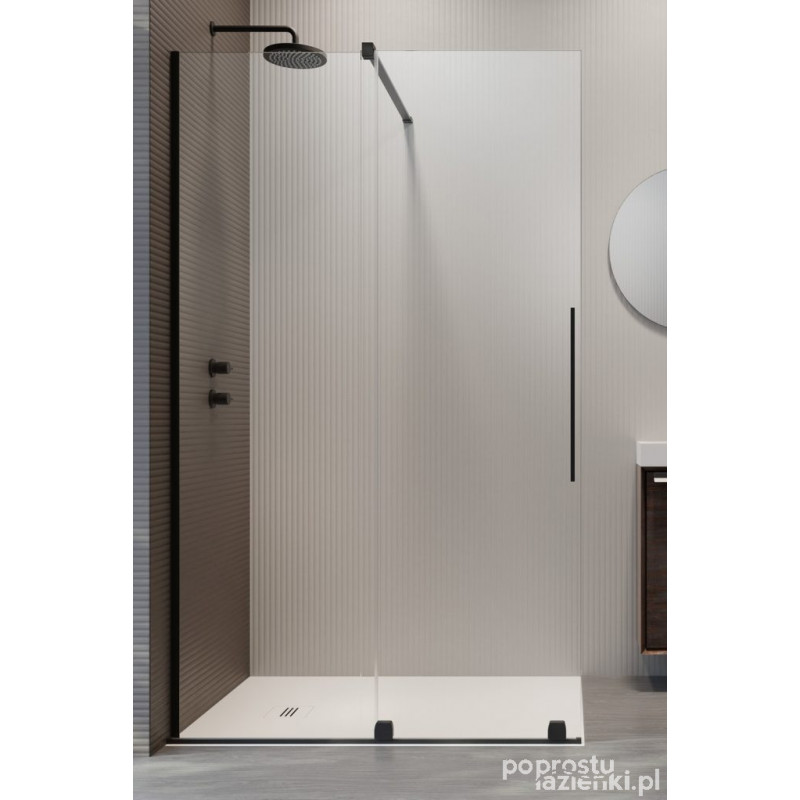 Kabina Walk-in 80 lewa Furo Radaway (10106438-54-01L + 10110394-01-01)